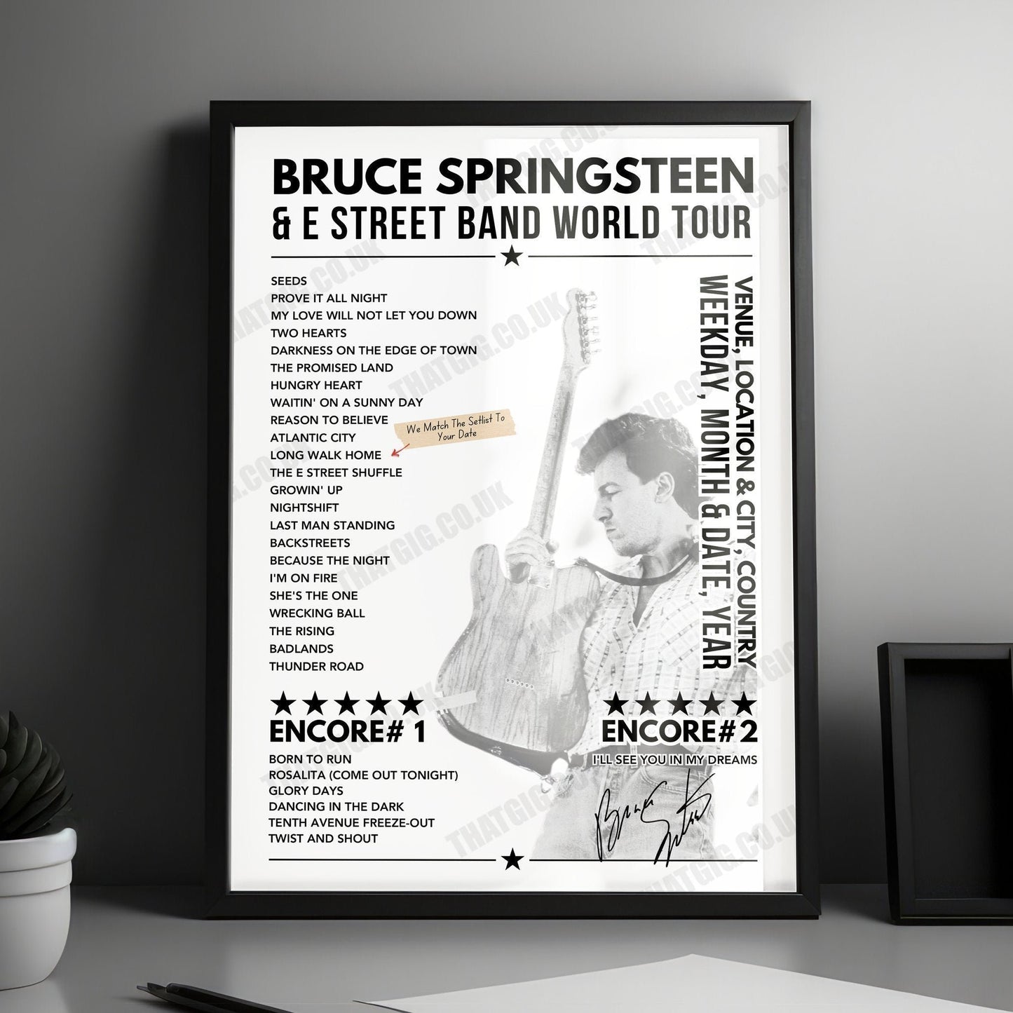 Bruce Springsteen at Citizens Bank Park, Philadelphia - 21st Aug 2024