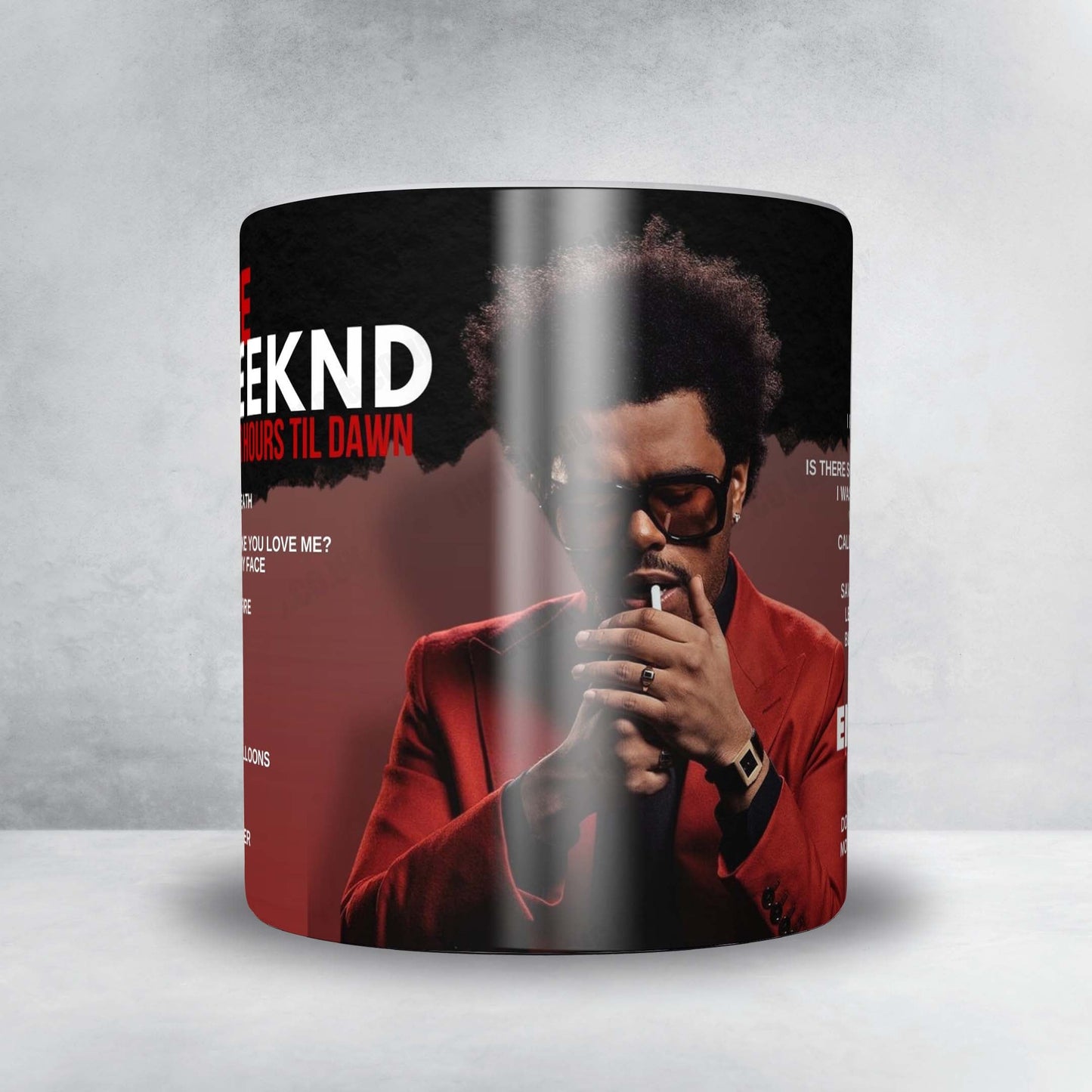 The Weeknd Setlist Poster - Parc Jean-Drapeau, Montreal - July 24th, 2025