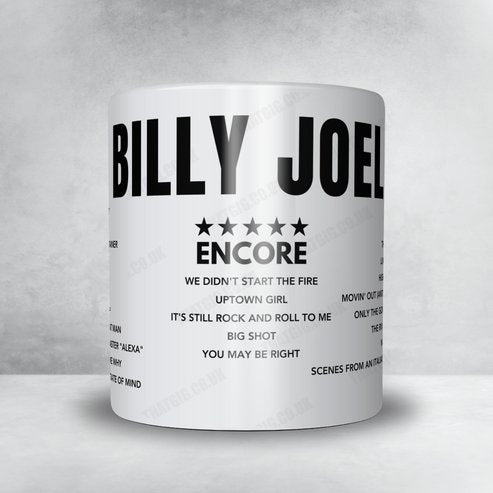 Billy Joel Setlist Poster - Allegiant Stadium - February 26th, 2022