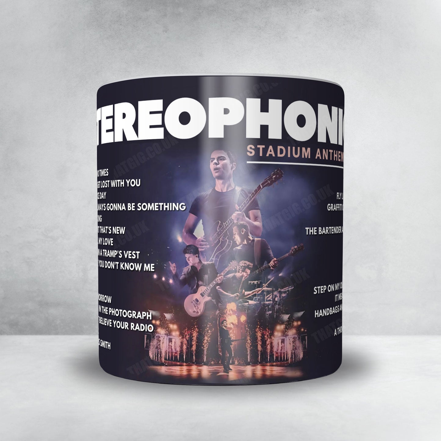 Stereophonics Setlist Mug - Festivalterrein Luttenbergerweg, Hellendoorn - May 31st, 2025