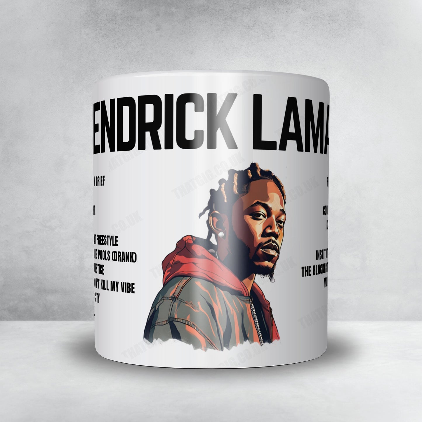 Kendrick Lamar Setlist Poster - Festhalle, Frankfurt - October 31st, 2022