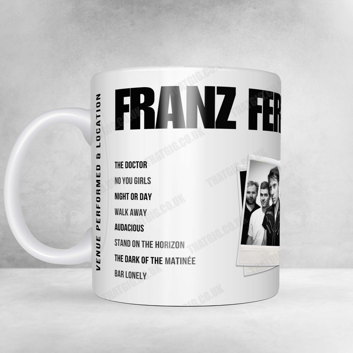 Franz Ferdinand Setlist Poster - Worthy Farm, Pilton - June 27th, 2025