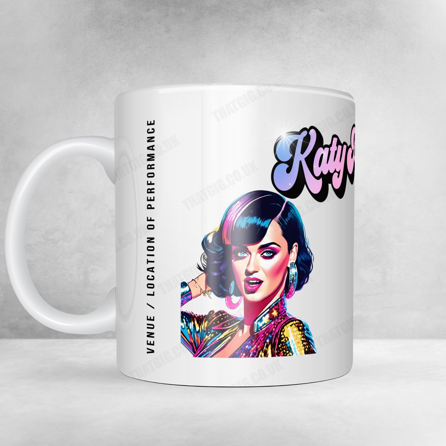 Katy Perry Setlist Poster - Forte Arena, Pula, Italy - July 4th, 2024