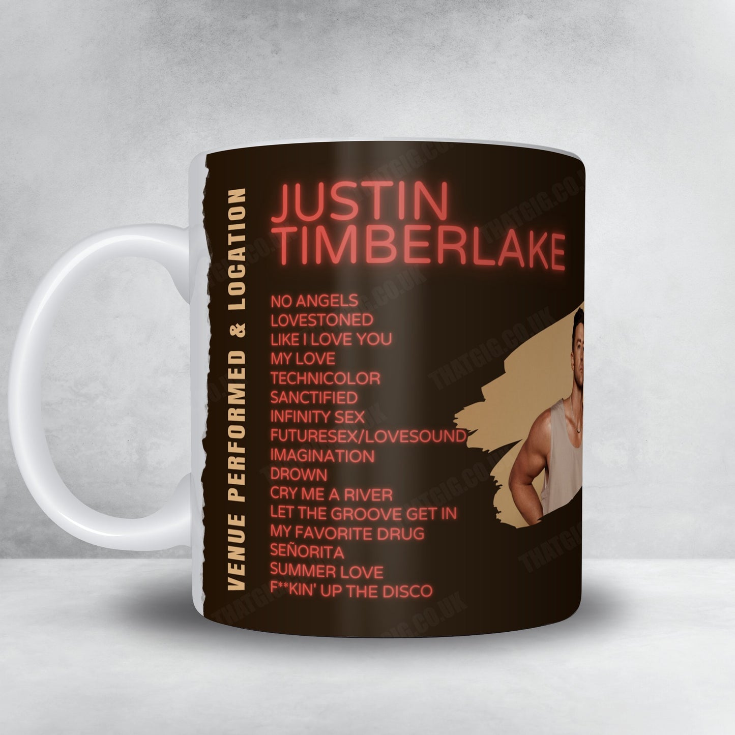 Justin Timberlake Setlist Poster - Co-op Live, Manchester, England - August 8th, 2024