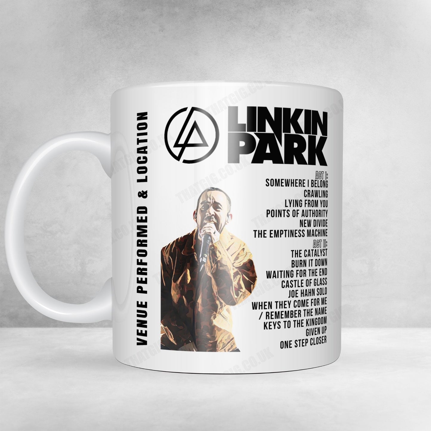 Linkin Park Setlist Poster - Barclays Arena, Hamburg, Germany - September 22nd, 2024