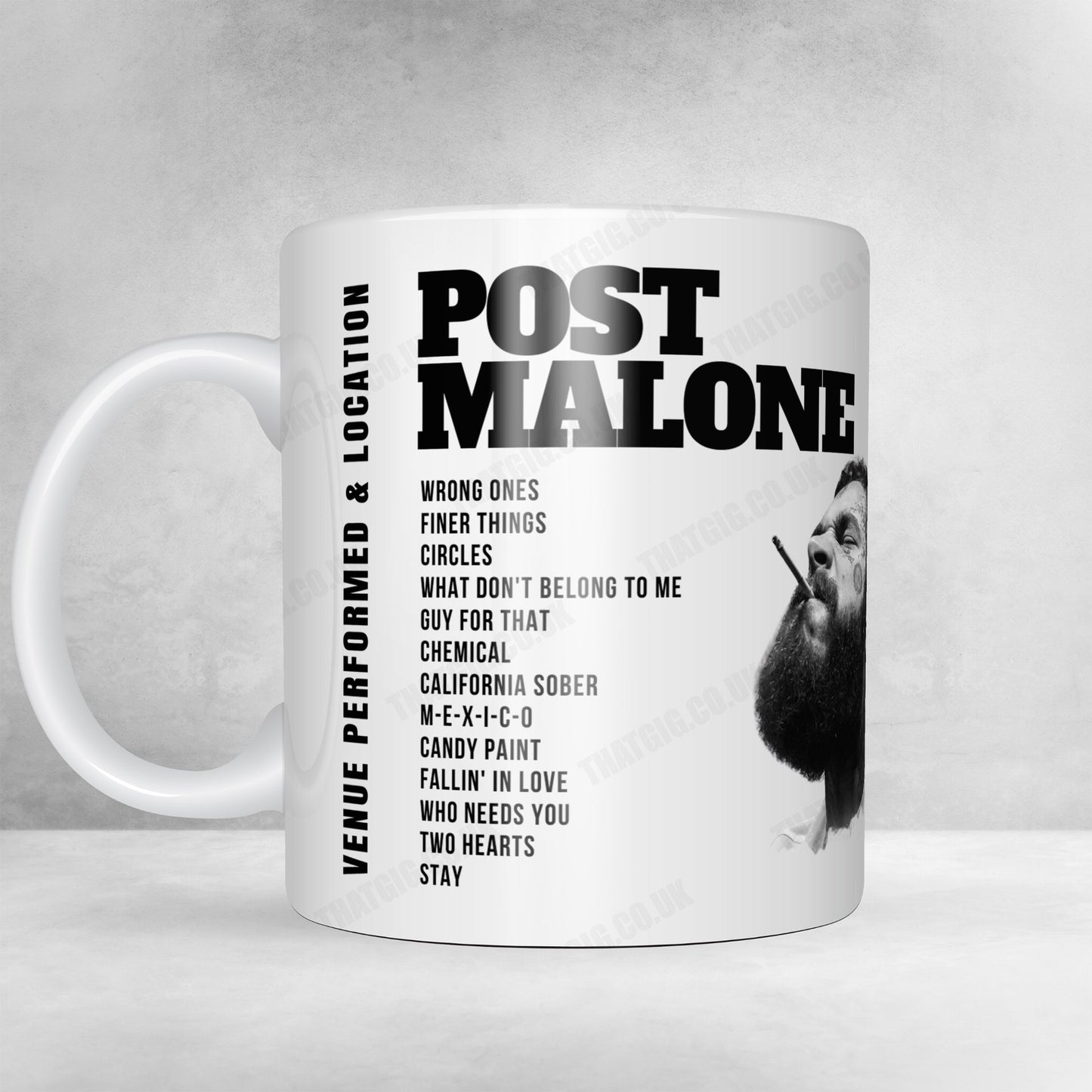 Post Malone Setlist Poster - XFINITY Theatre - September 21st, 2024