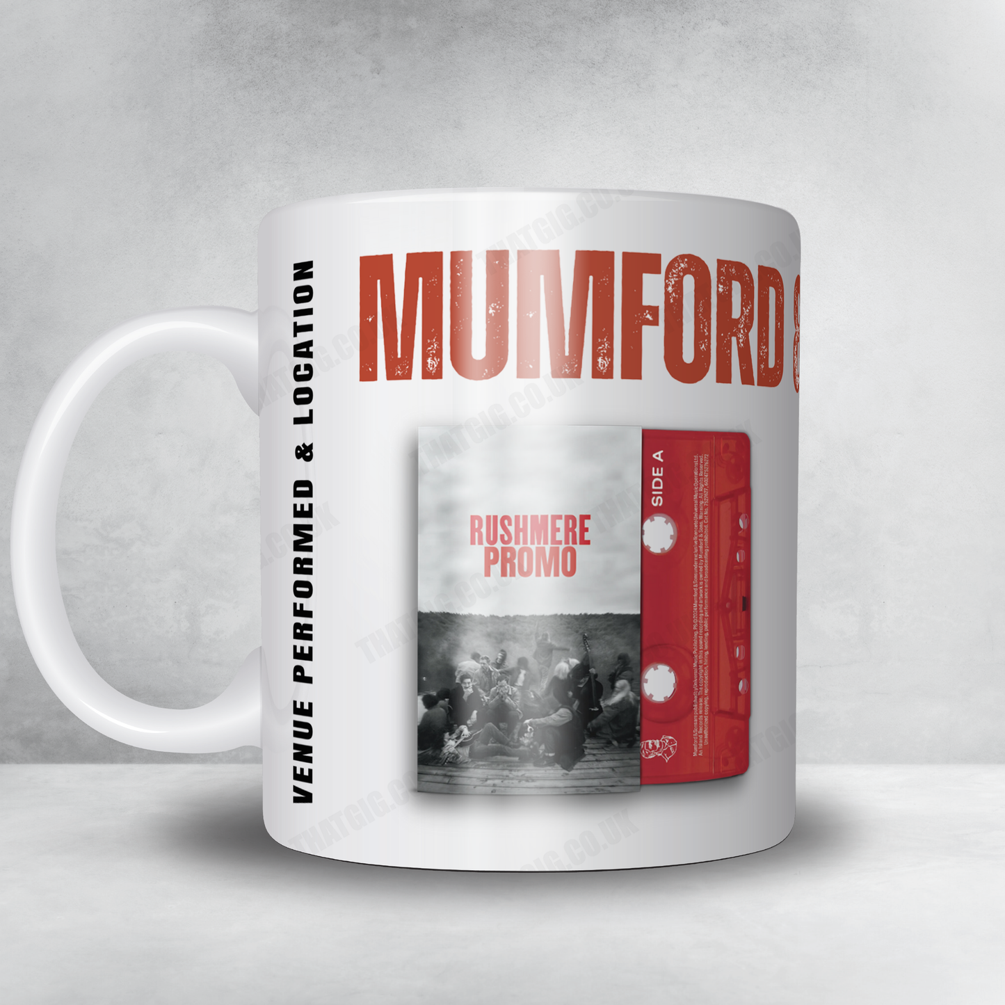 Mumford & Sons Setlist Mug - The Bellwether, Los Angeles - November 20th, 2023