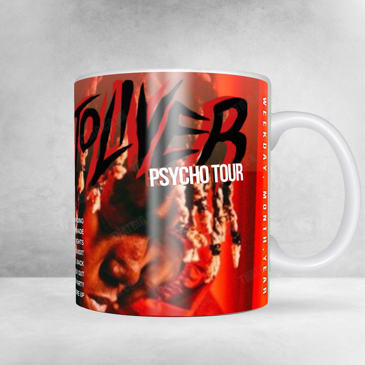Don Toliver Setlist Mug - Barclays Center, Brooklyn - November 11th, 2024