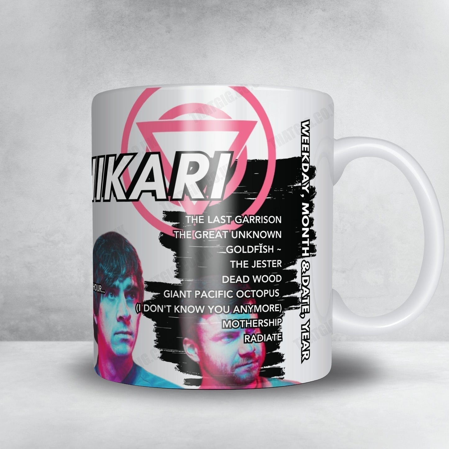 Enter Shikari Setlist Mug - The Howard Theatre, Washington, DC, USA - October 16th, 2024