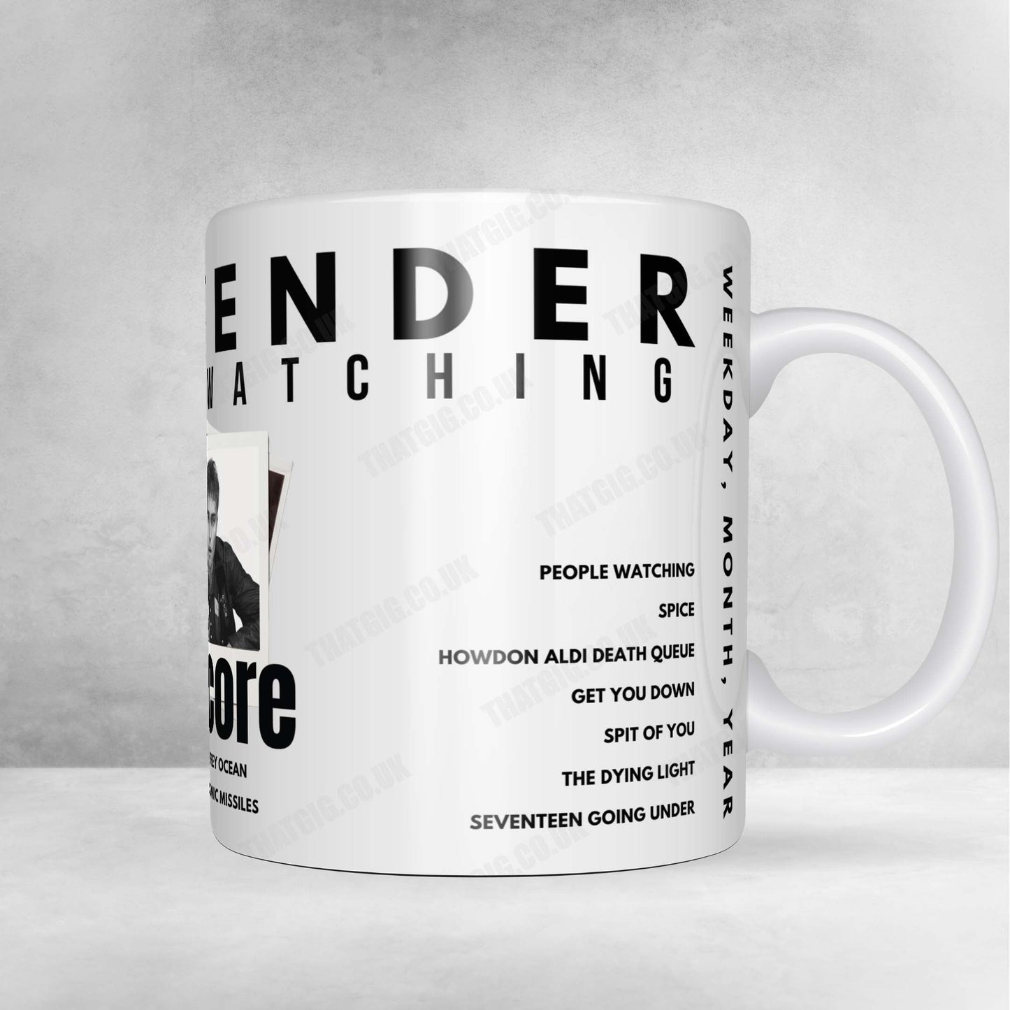 Sam Fender Setlist Mug - Empire Polo Club, Indio - April 12th, 2025