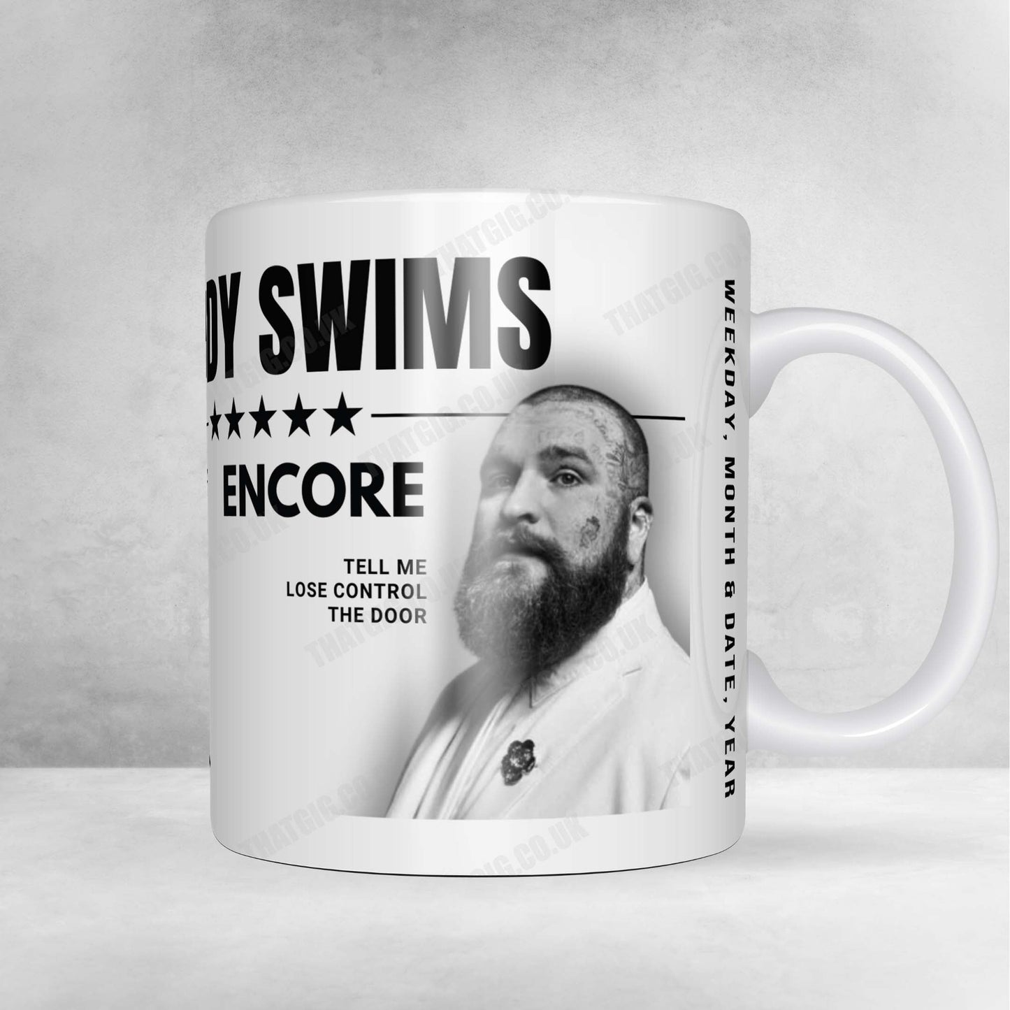 Teddy Swims Setlist Mug - Amalie Arena, Tampa - November 26th, 2023