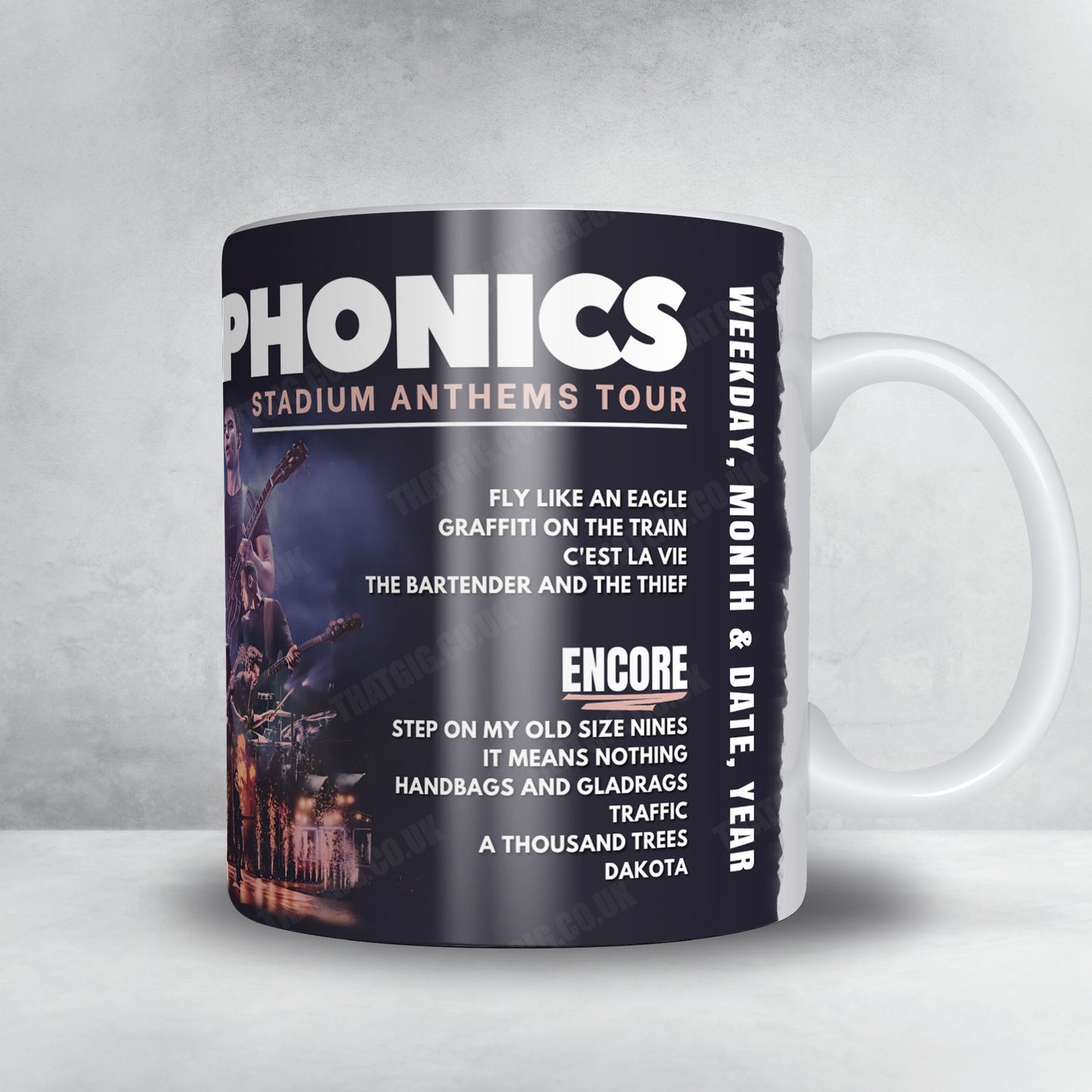 Stereophonics Setlist Poster - La Prairie de Kerampuilh, Carhaix-Plouguer - July 19th, 2025