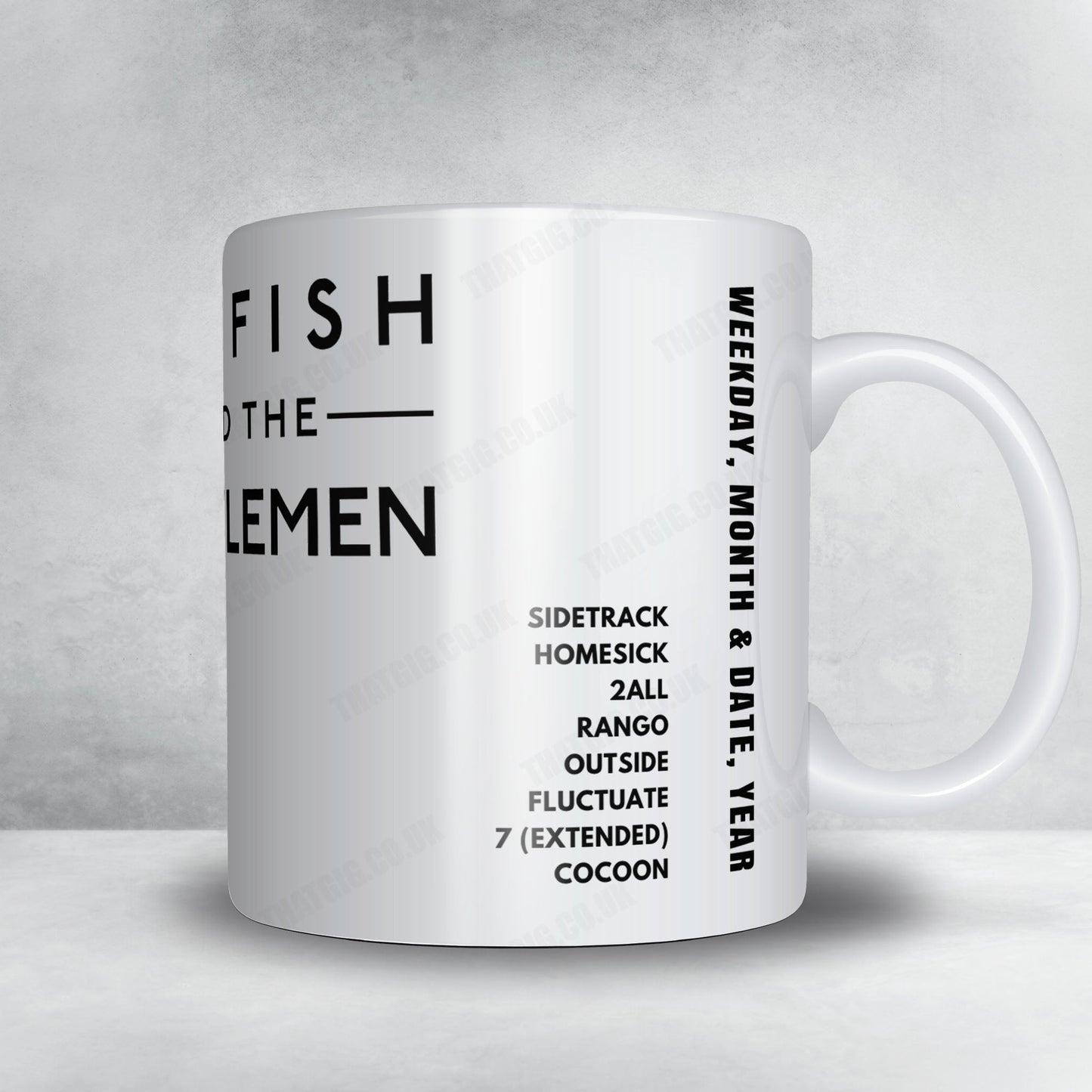 Catfish and the Bottlemen Setlist Mug - Little John's Farm, Reading - August 27th, 2021