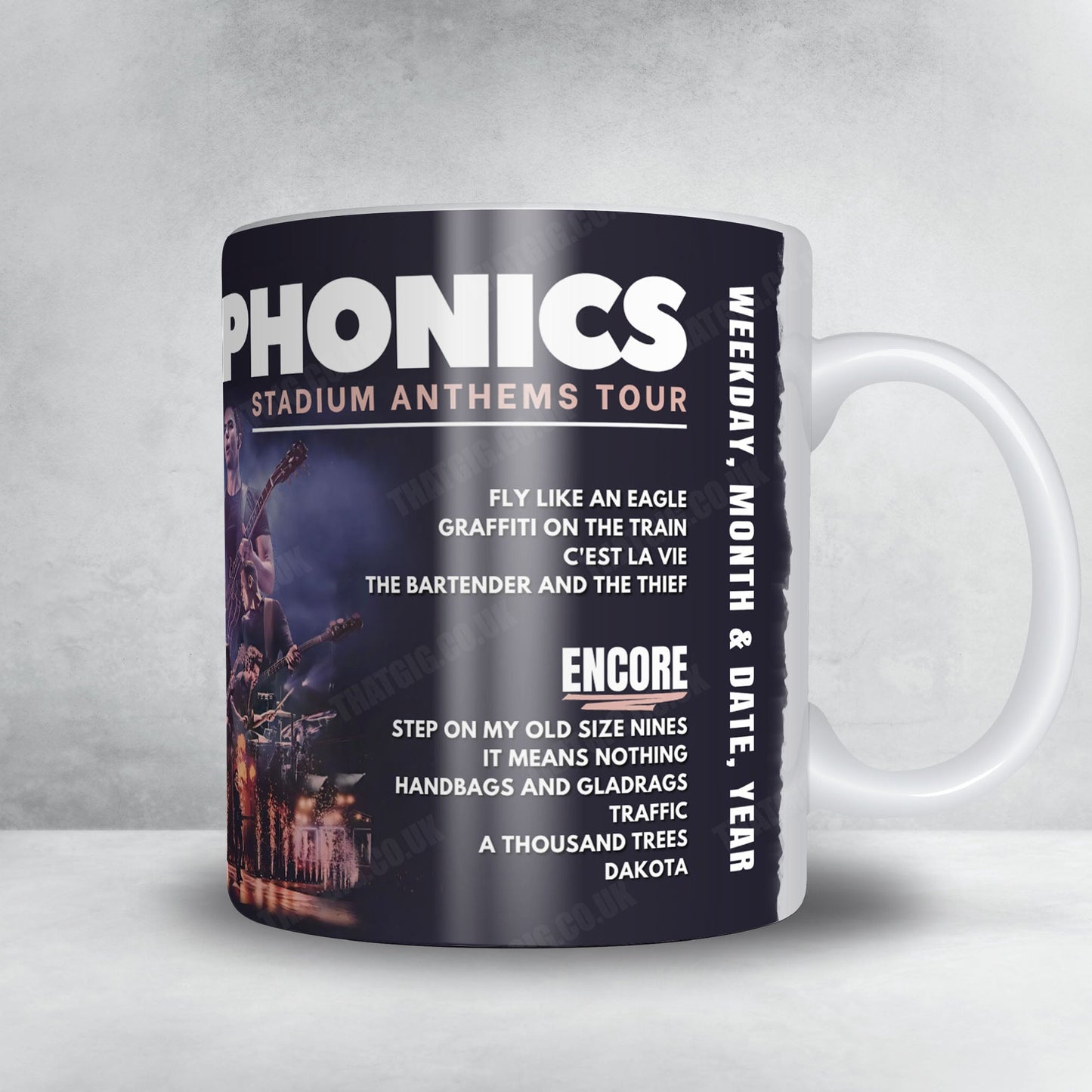 Stereophonics Setlist Mug - Festivalterrein Luttenbergerweg, Hellendoorn - May 31st, 2025