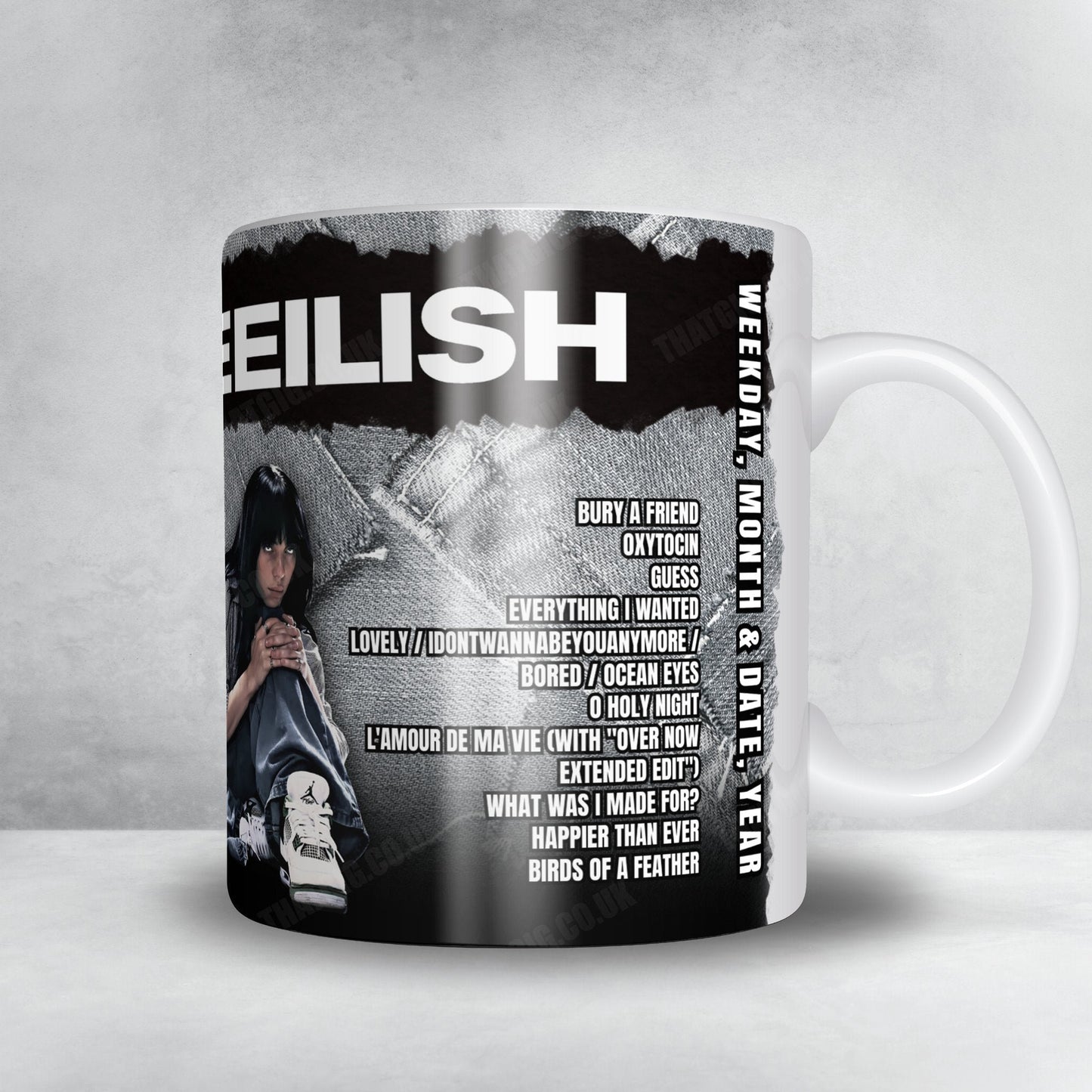 Billie Eilish Setlist Poster - Glastonbury Festival, England - June 24th, 2022