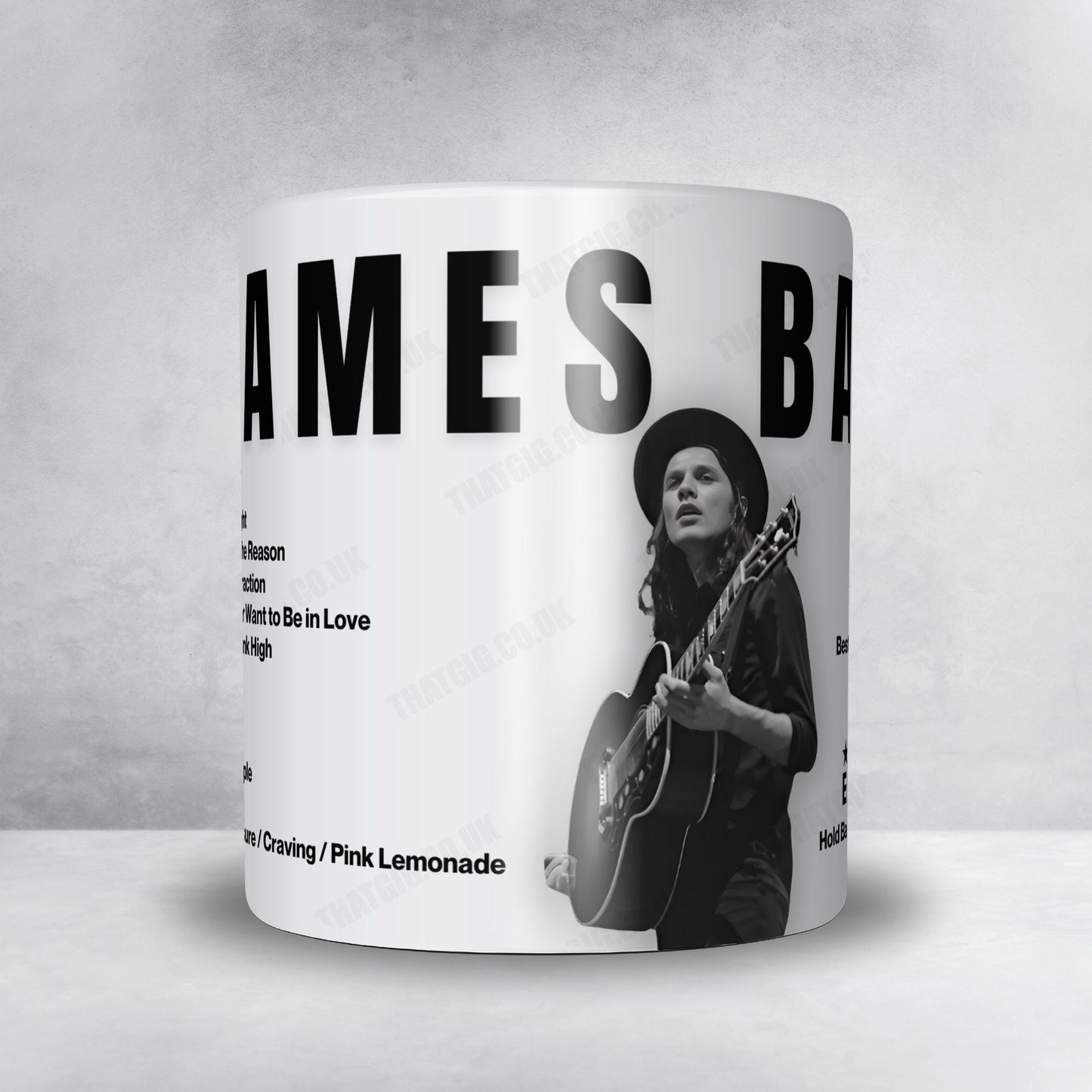 James Bay Setlist Poster - KFC Yum! Center, Louisville - August 31st, 2022