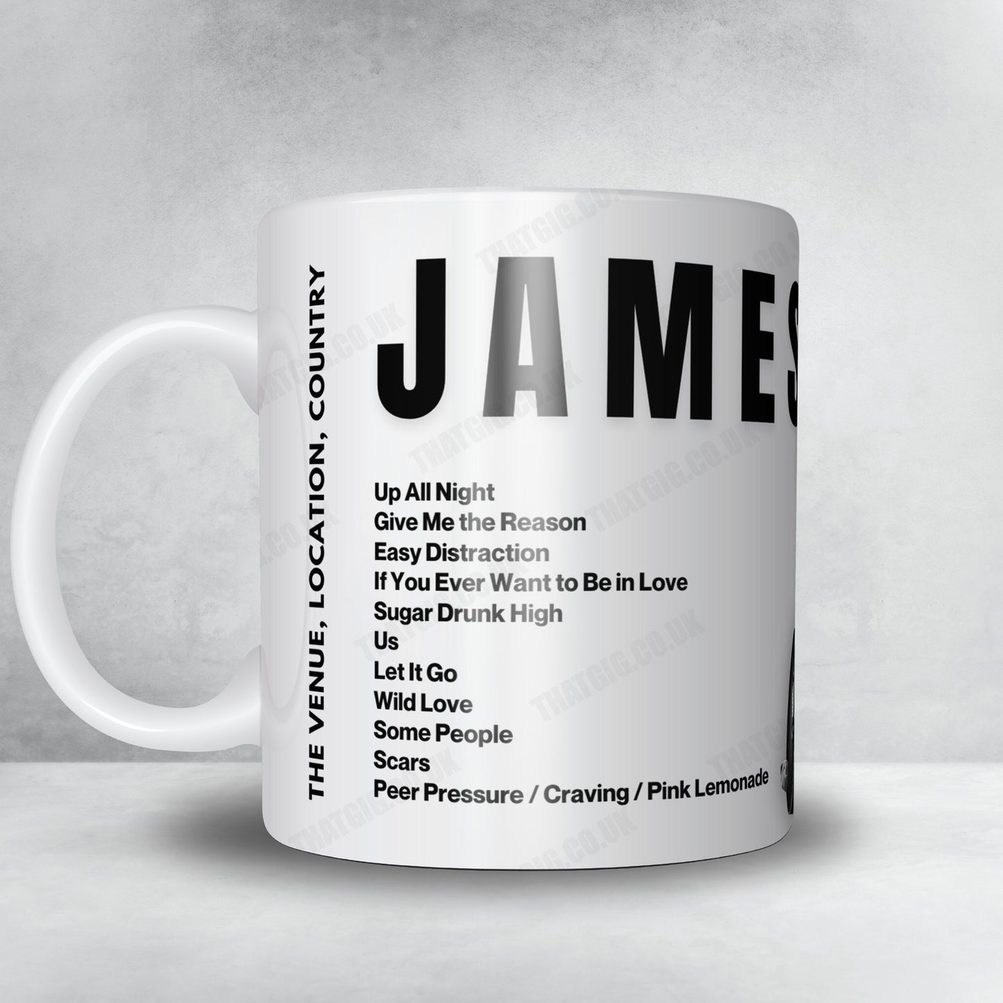 James Bay Setlist Poster - KFC Yum! Center, Louisville - August 31st, 2022