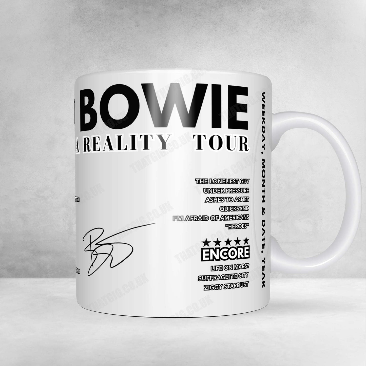 David Bowie Setlist Poster - Royal Festival Hall, London - June 29th, 2002