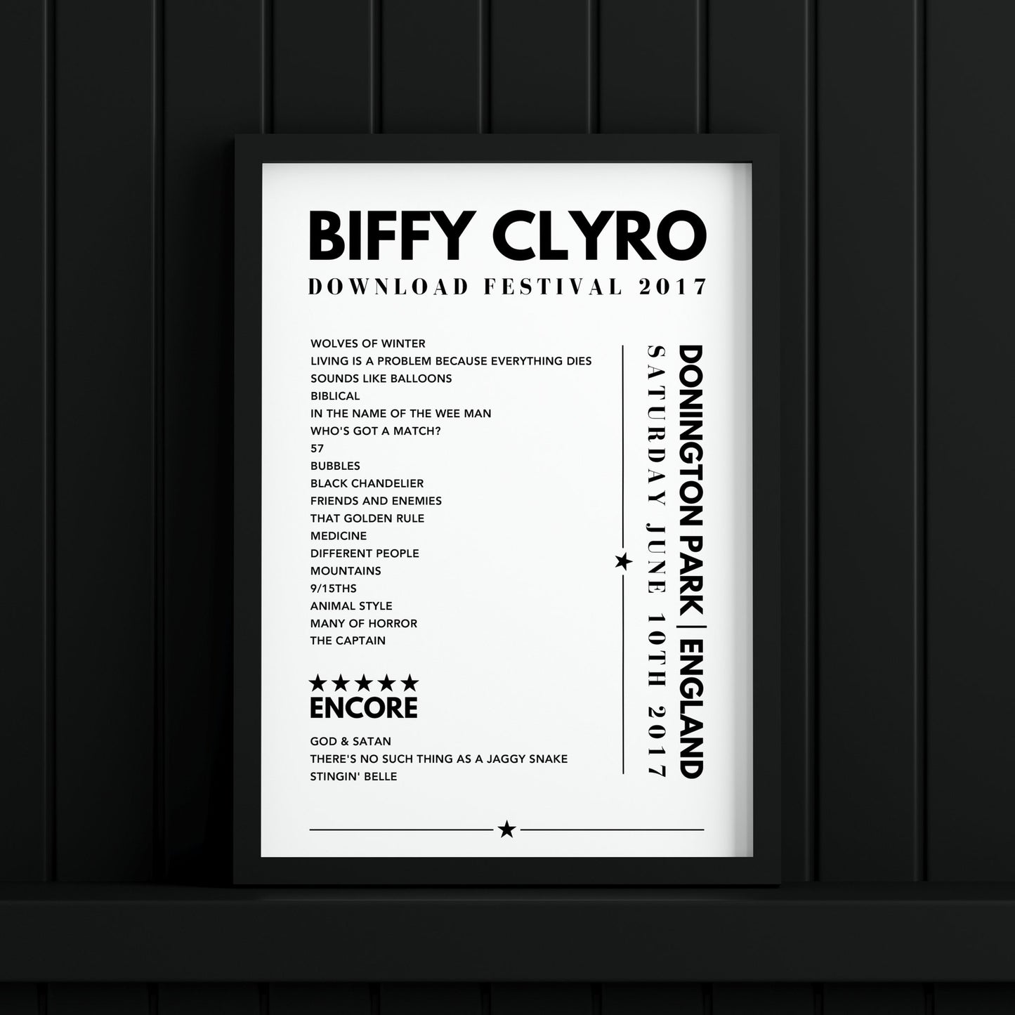 Biffy Clyro - at Donington Park, Download Festival, England, June 10th, 2023