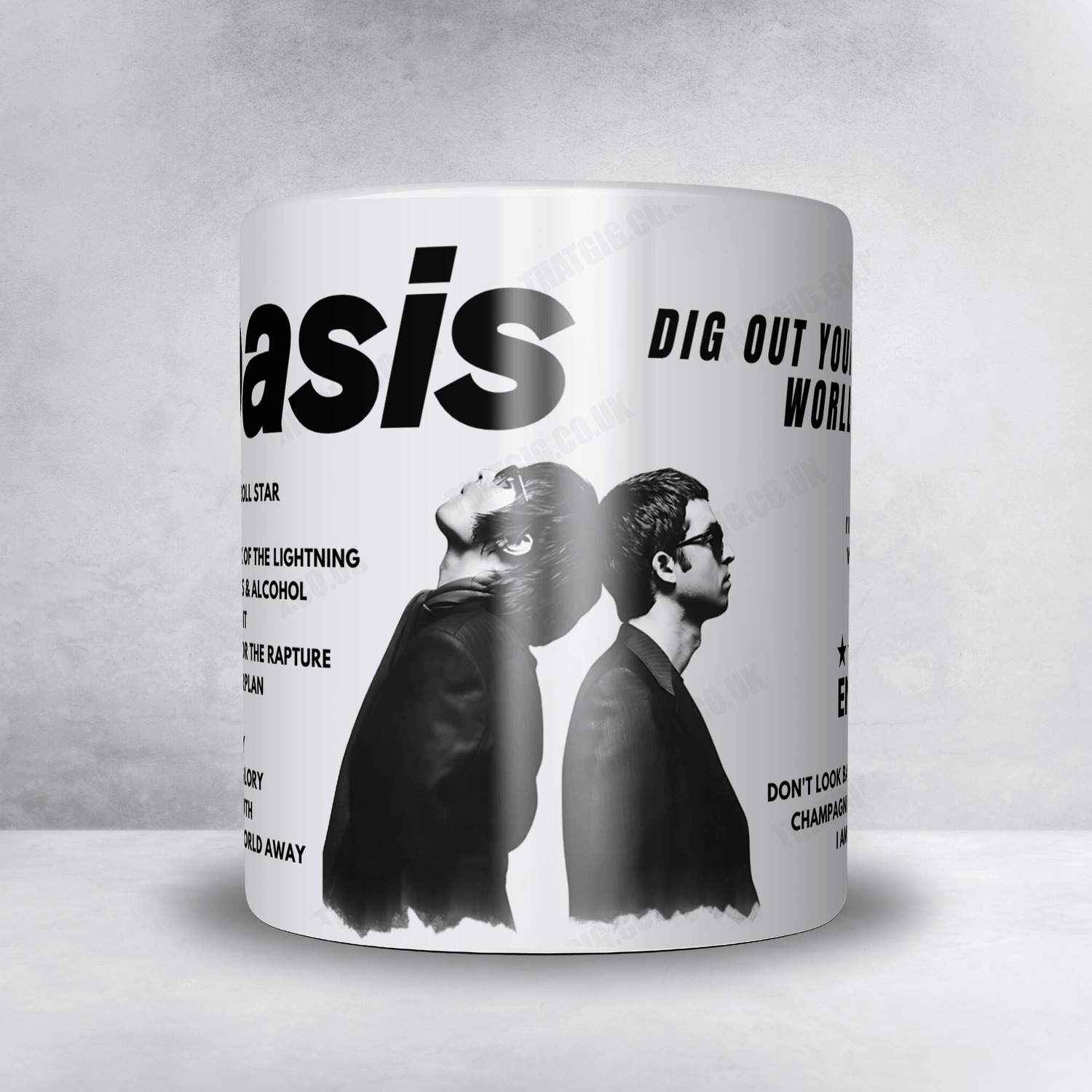 Oasis Mugs Collection - That Gig