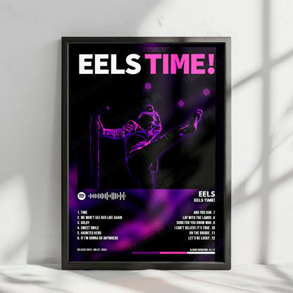 Eels "EELS TIME!" Album Cover Poster - with Complete Tracklist