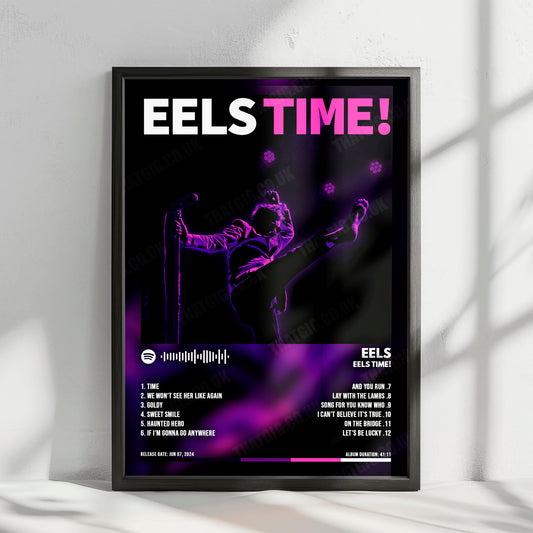 Eels "EELS TIME!" Album Cover Poster - with Complete Tracklist