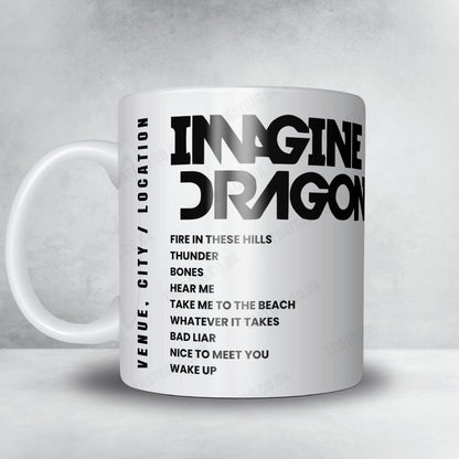 Imagine Dragons Setlist Poster - Tele2 Arena, Stockholm - June 5th, 2025