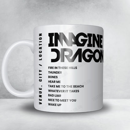 Imagine Dragons Setlist Mug - The Gorge Amphitheatre, George - September 28th, 2024