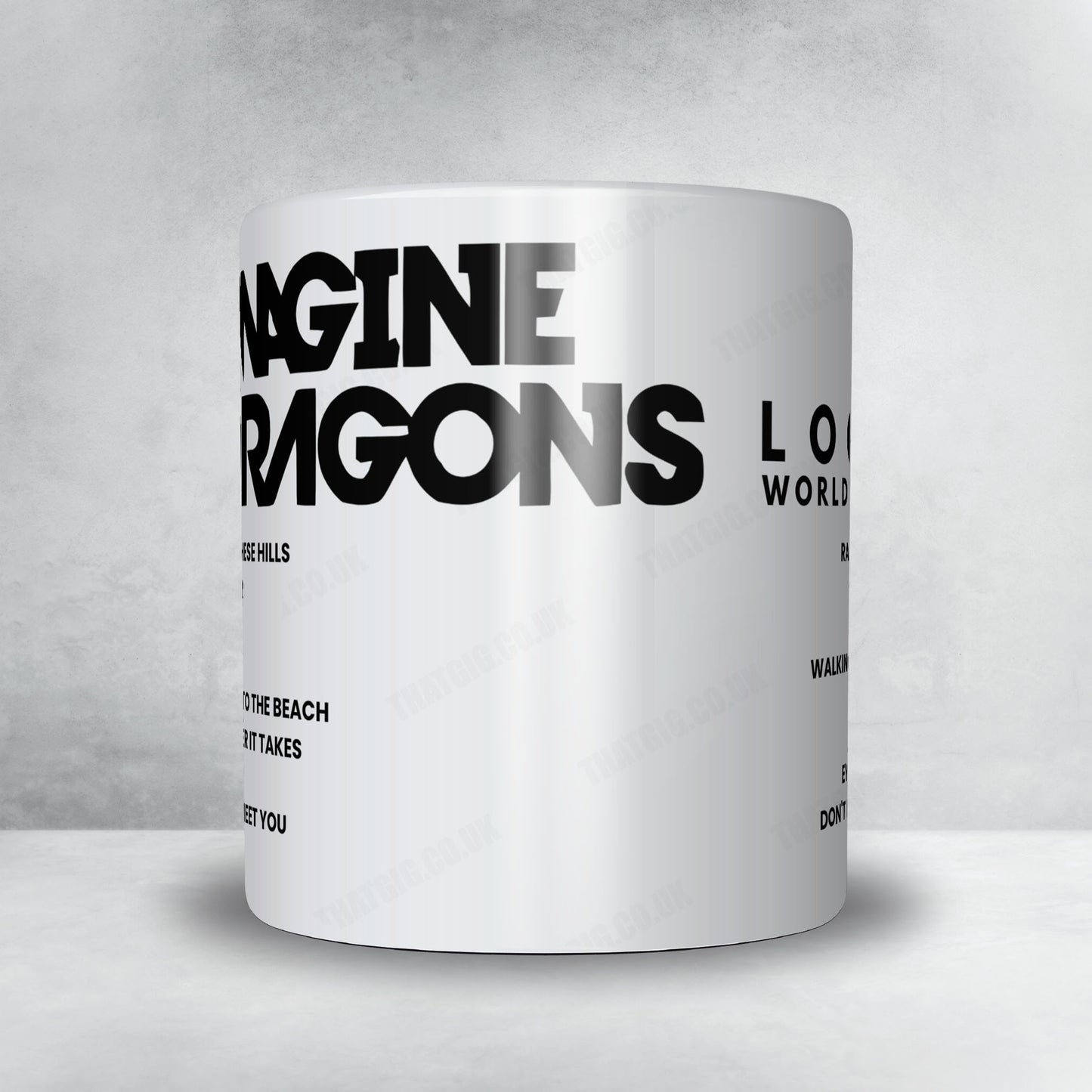 Imagine Dragons Setlist Mug - Isleta Amphitheater, Albuquerque - October 9th, 2024