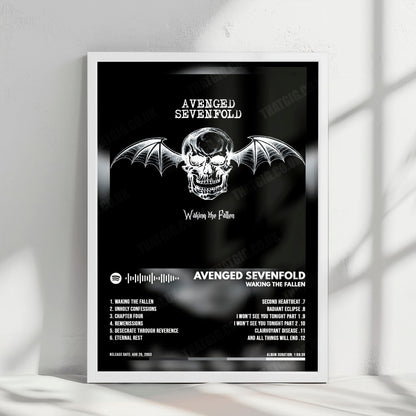 Avenged Sevenfold "Waking The Fallen" Album Cover Poster - with Complete Tracklist