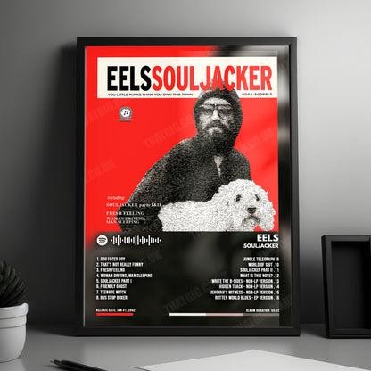 Eels "Souljacker" Album Cover Poster - with Complete Tracklist
