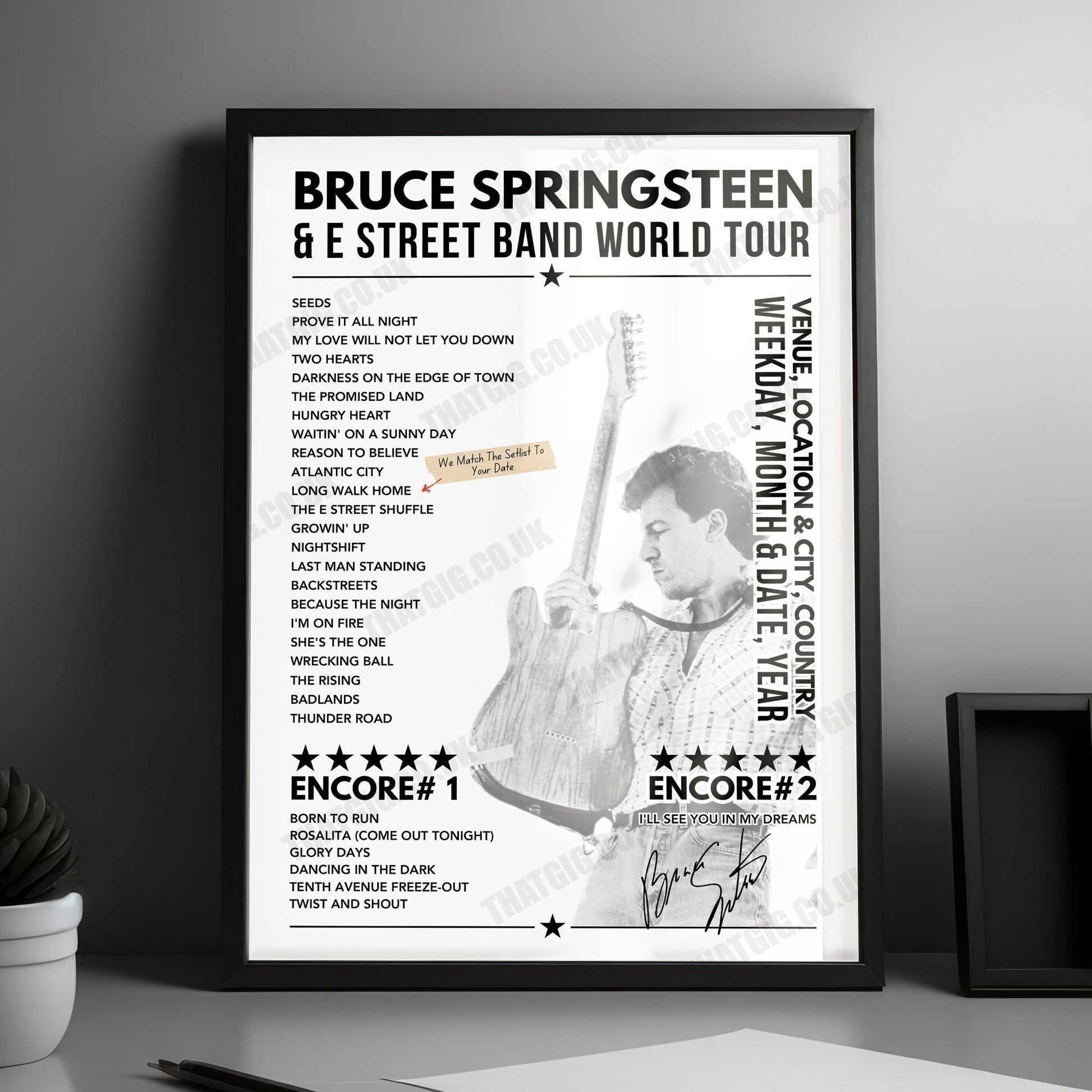 Bruce Springsteen at Citizens Bank Park, Philadelphia - 21st Aug 2024