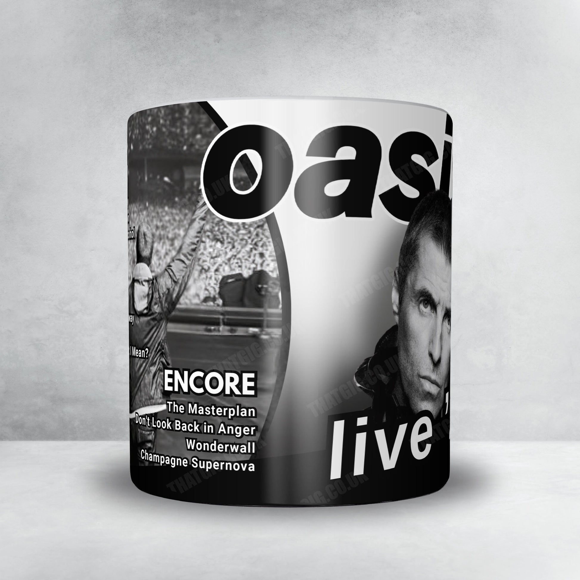 Oasis Setlist Mug - Marvel Stadium, Melbourne - November 1st, 2025
