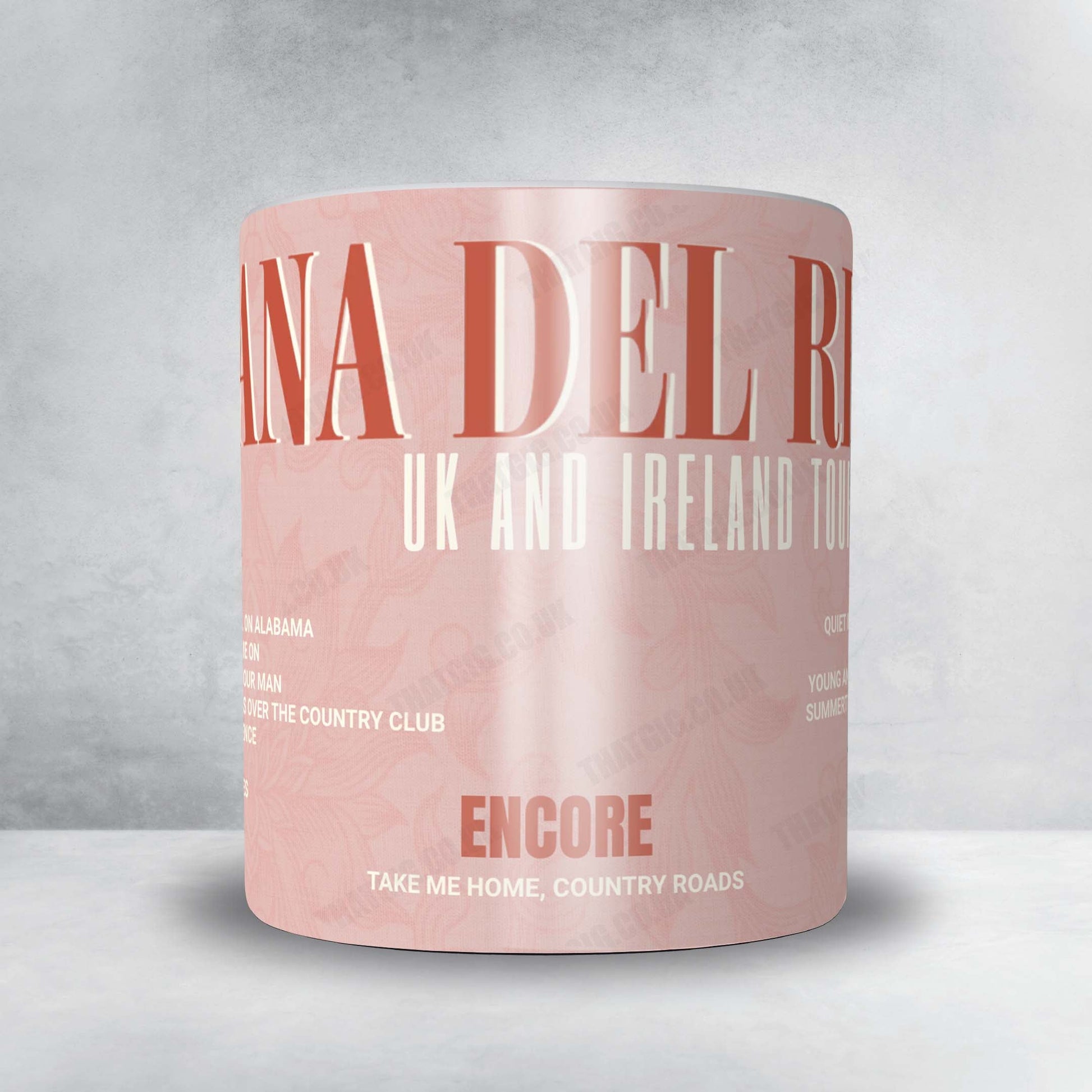 Lana Del Rey Setlist Mug - Anfield, Liverpool - June 28th, 2025