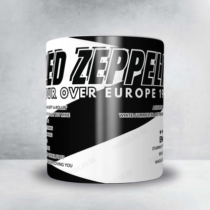 Led Zeppelin Setlist Mug - Waldorf Astoria New York, New York - January 12th, 1995