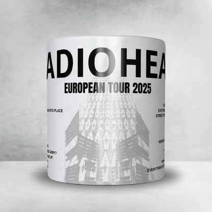 Radiohead Setlist Mug - Uber Arena, Berlin - December 8th, 2025
