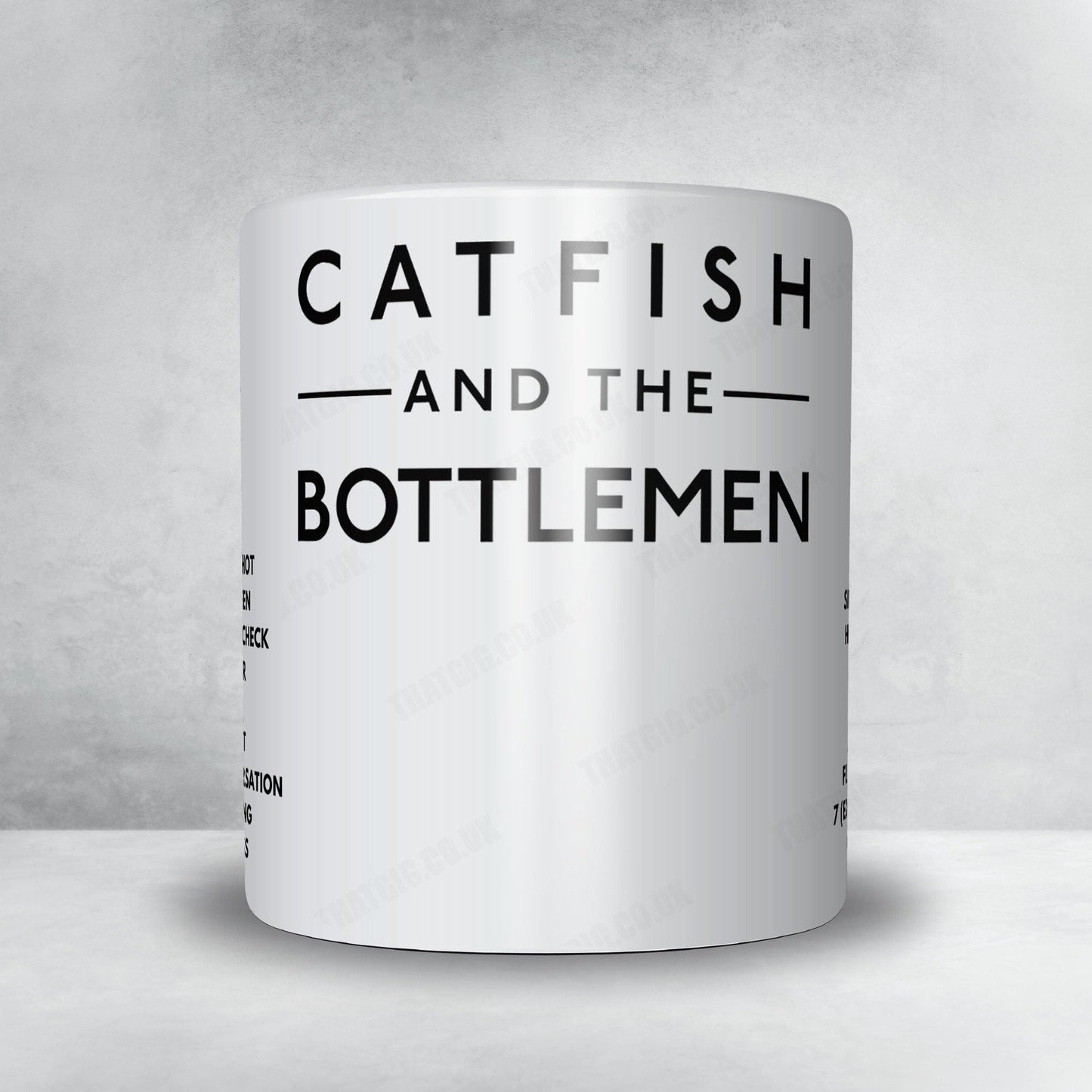 Catfish and the Bottlemen Setlist Poster - Victoria Park, Warrington - September 5th, 2021