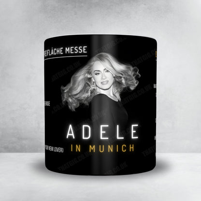Adele Setlist Mug - Sonderfreifläche Messe, Munich - August 14th, 2024