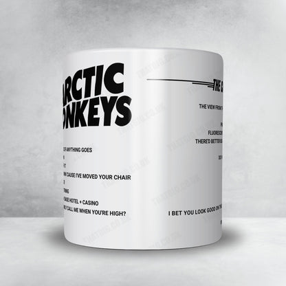 Arctic Monkeys Setlist Mug - Festival Site, Glenworth Valley - December 29th, 2022