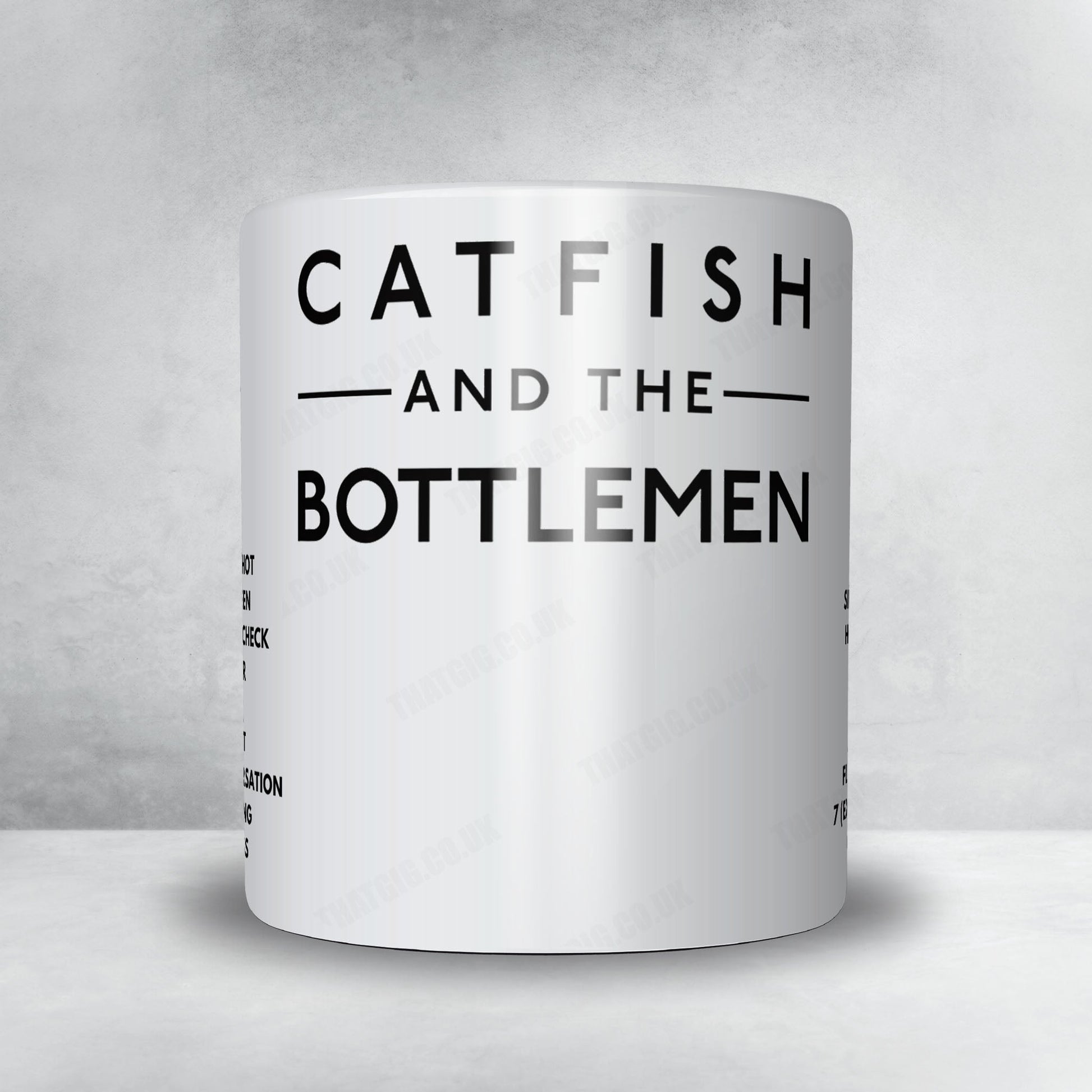 Catfish and the Bottlemen Setlist Mug - Little John's Farm, Reading - August 27th, 2021