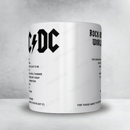 AC/DC Setlist Mug - Jahnwiesen, Cologne - June 19th, 2015