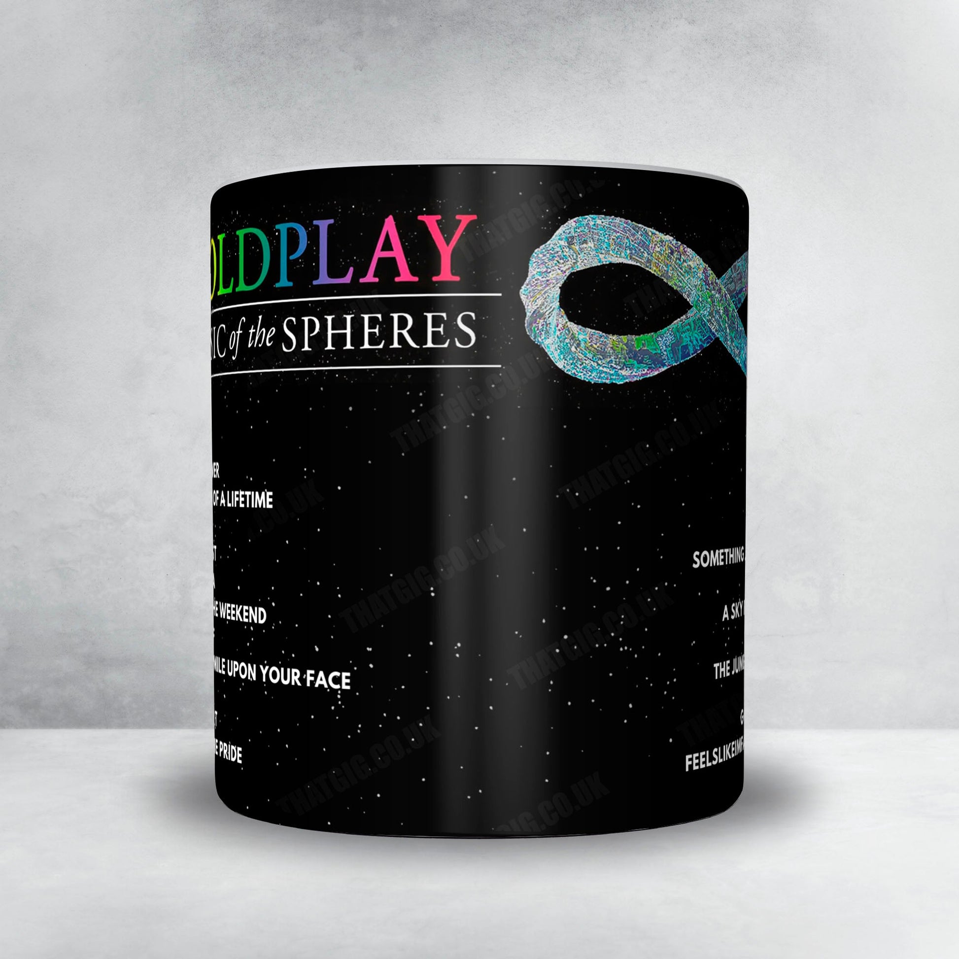 Coldplay Setlist Mug - Worthy Farm, Pilton - June 29th, 2024
