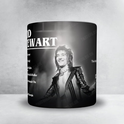 Rod Stewart Setlist Mug - Olympia Grand Hall, London, England - December 29th, 1978