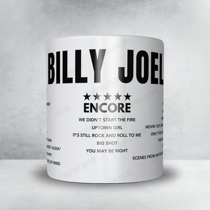 Billy Joel Setlist Poster - Soldier Field - June 21st, 2024