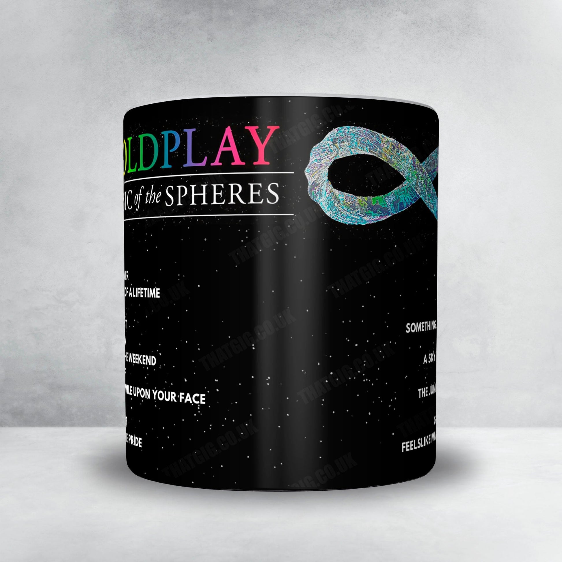 Coldplay Setlist Mug - Wembley Stadium, London - August 22nd, 2025