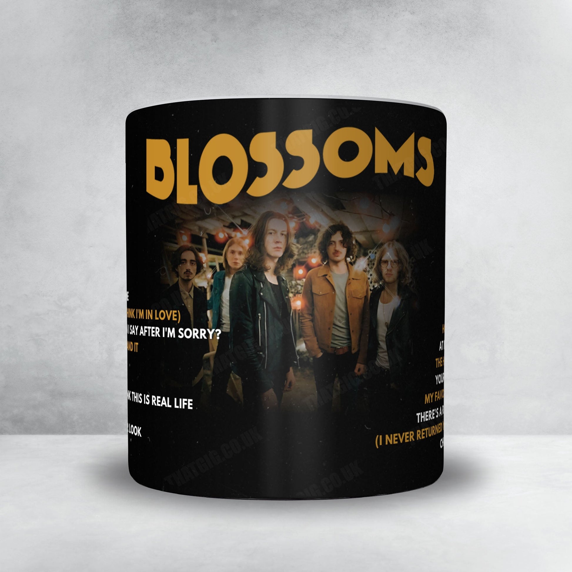 Blossoms Setlist Poster - O2 Apollo Manchester, Manchester - November 23rd, 2024