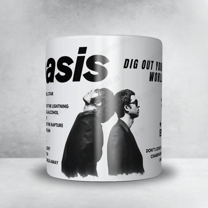 Oasis Setlist Mug - iTunes Festival, London, England - July 21st, 2009
