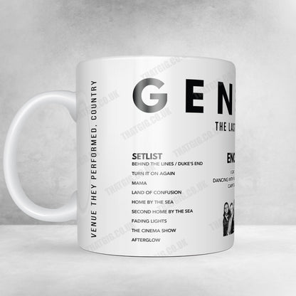 Genesis Setlist Poster - First Direct Arena, Leeds - September 28th, 2021