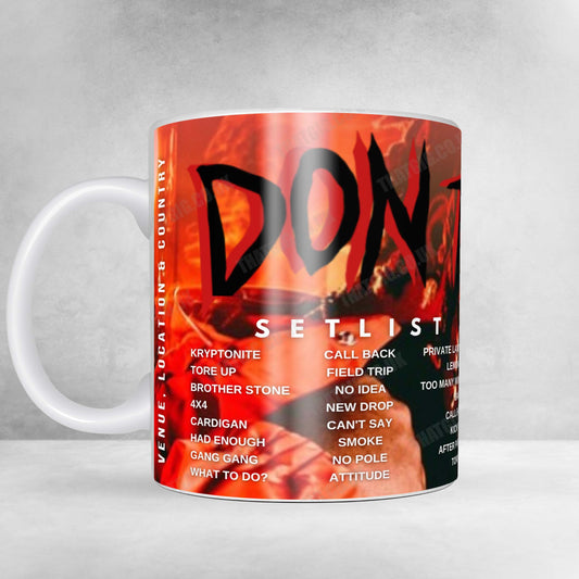 Don Toliver Setlist Mug - Little Caesars Arena, Detroit - November 15th, 2024
