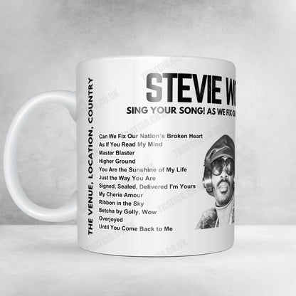 Stevie Wonder Setlist Poster - CFG Bank Arena, Baltimore - October 15th, 2024